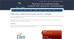 Desktop Screenshot of elimcarlisle.org